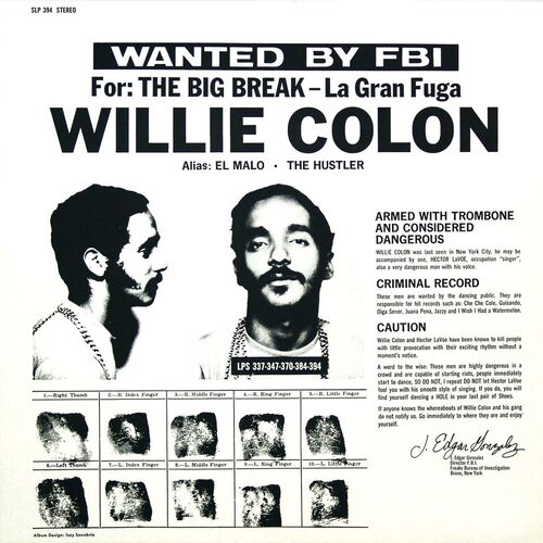 Barrunto by Willie Colón - 97 BPM