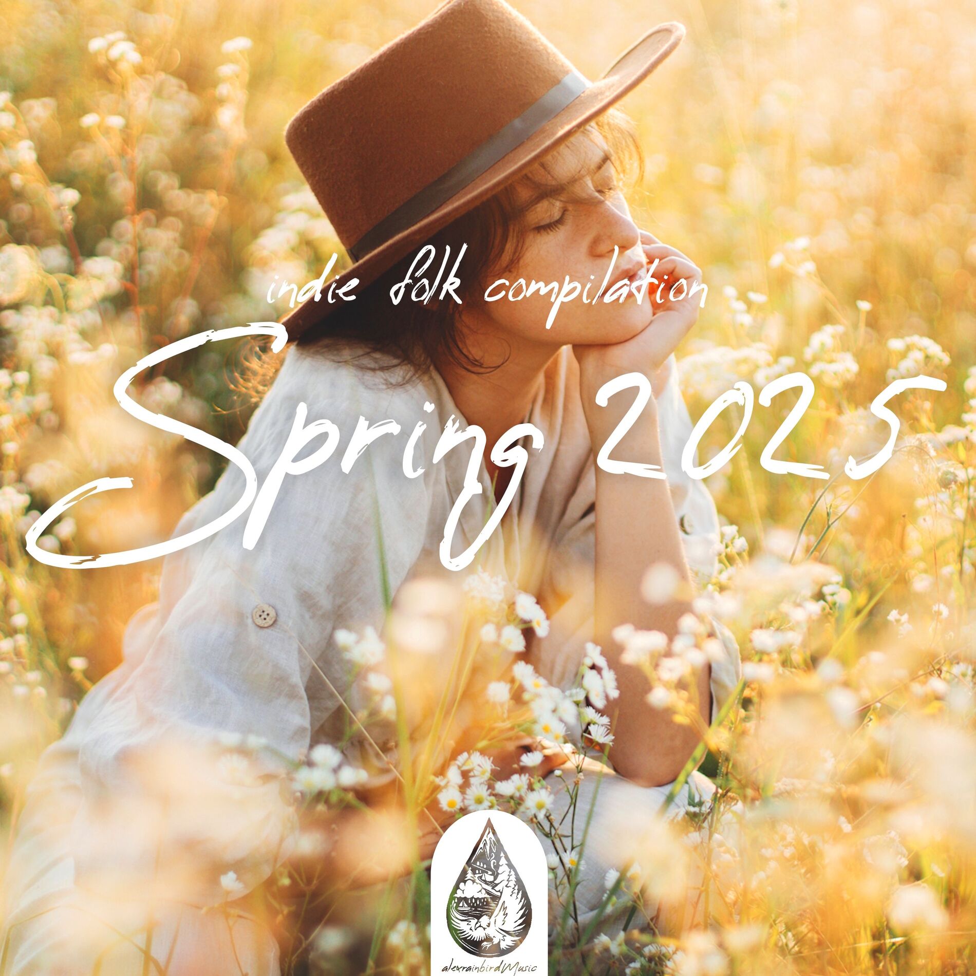Album cover of Indie Folk Compilation - Spring 2025 (alexrainbirdMusic)