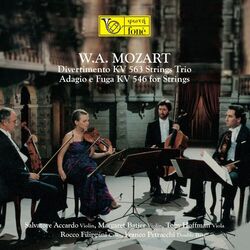 Cover of W.A.Mozart Divertimento Kv 563, Adagio E Fuga Kv 546