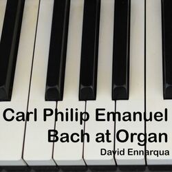 Cover of Carl Philip Emanuel Bach at Organ (Carl Philipp Emanuel Bach)