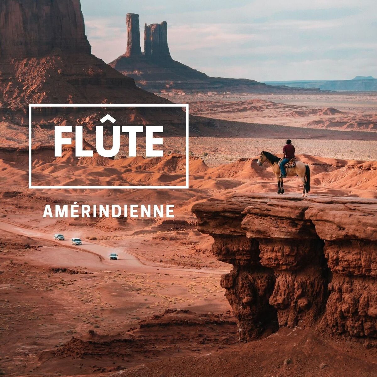 Album cover of Flûte amérindienne: Musique de flûte et batterie pour méditation profonde et rêves lucides, puissant déstressant