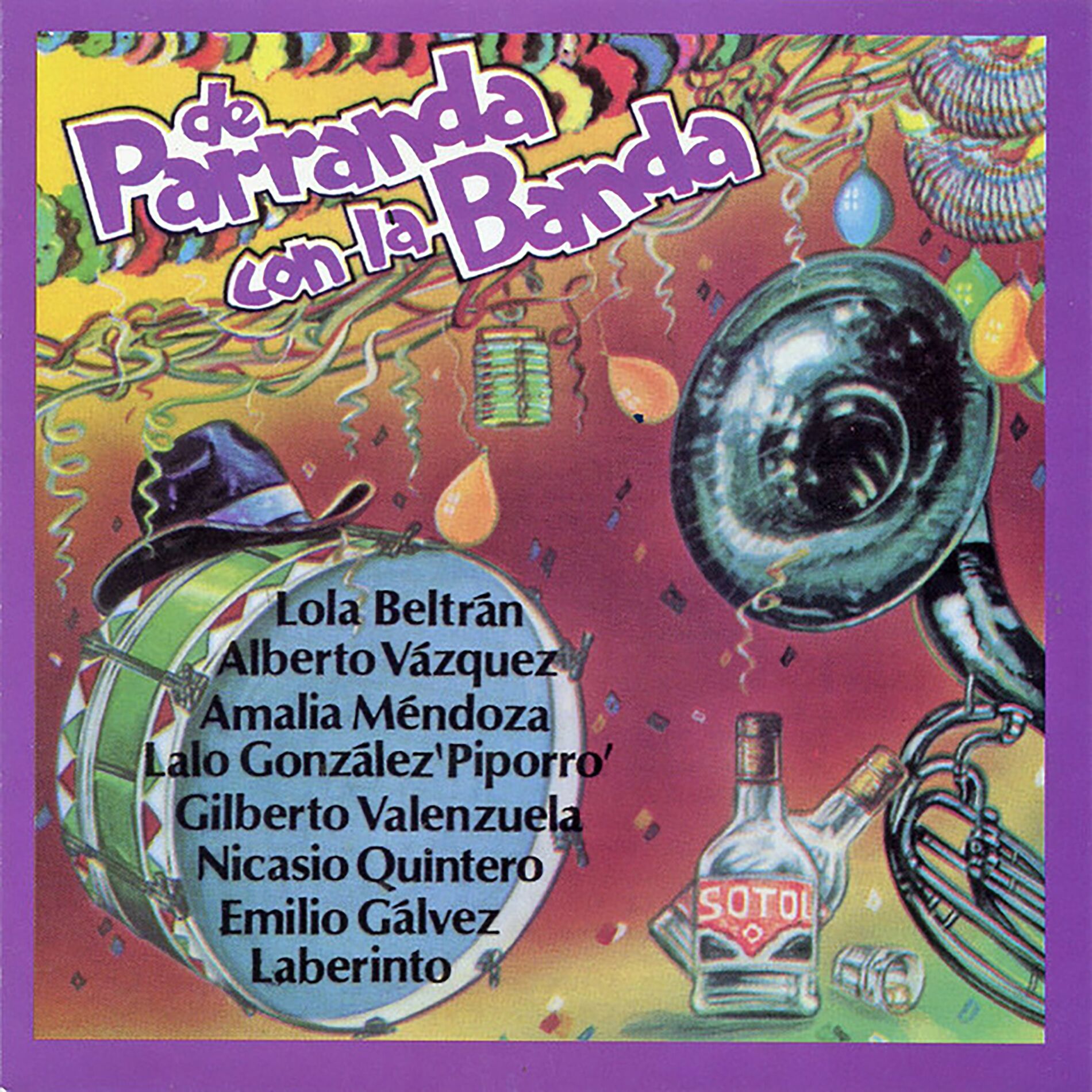 Album cover of De Parranda con la Banda