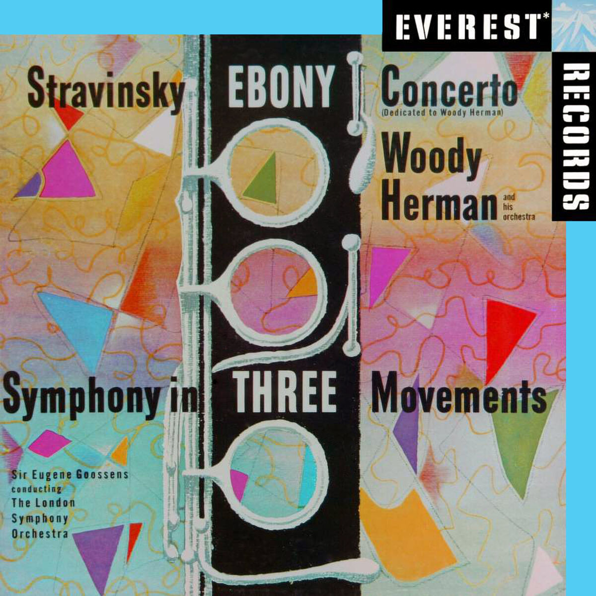 Album cover of Ebony Concerto; I. Moderato