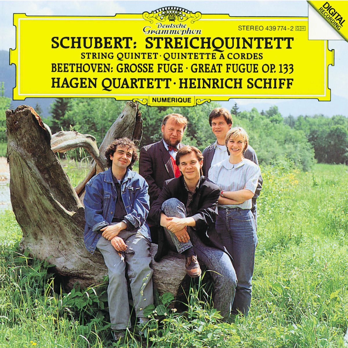 Album cover of Schubert: String Quintet in C op. posth.163 D956 / Beethoven: Great Fugue in B flat major
