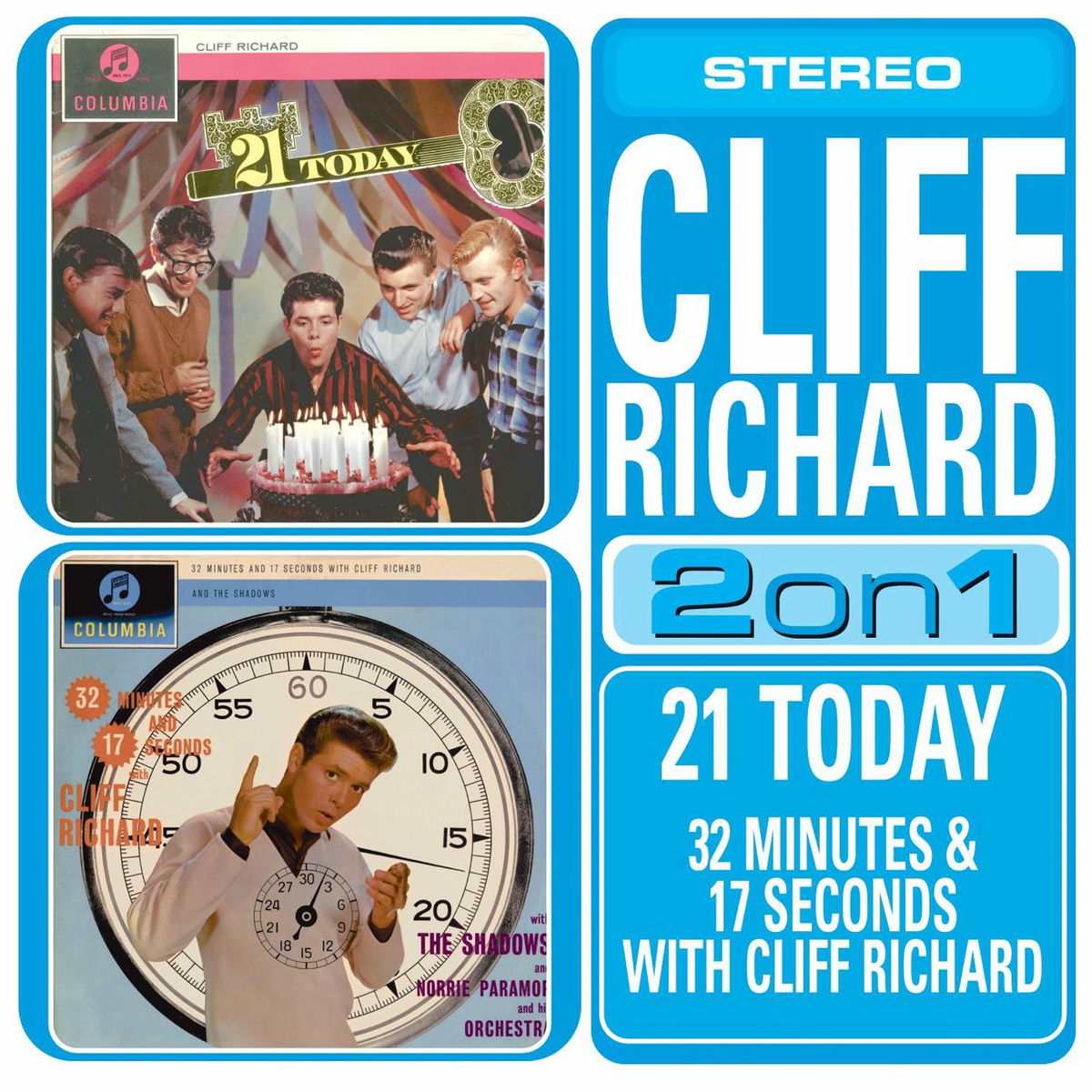 Album cover of 21 Today/32 Minutes And 17 Seconds With Cliff Richard