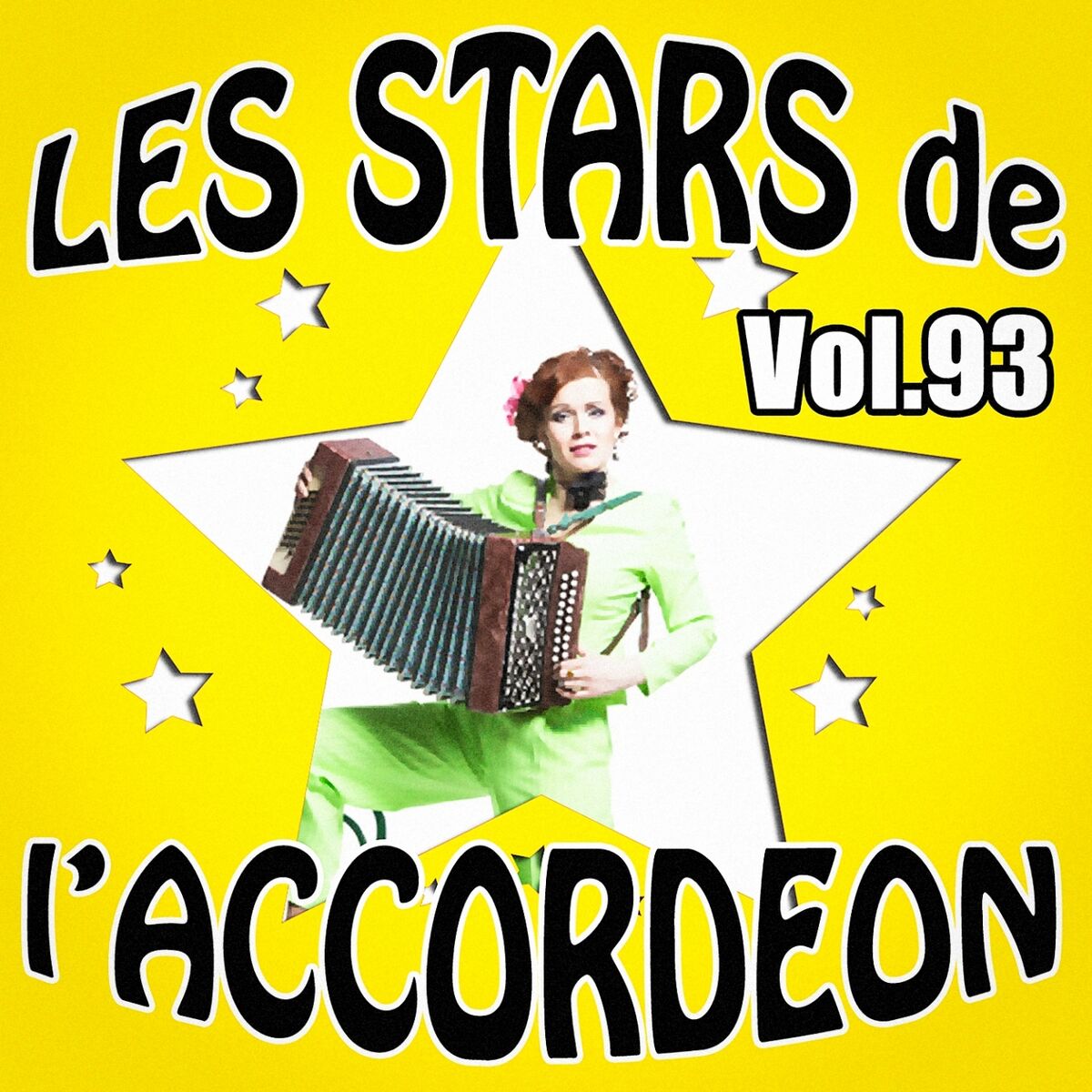 Album cover of Les stars de l'accordéon, vol. 93