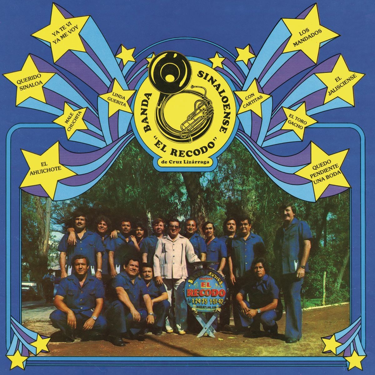 Album cover of Banda Sinaloense el Recodo de Cruz Lizárraga