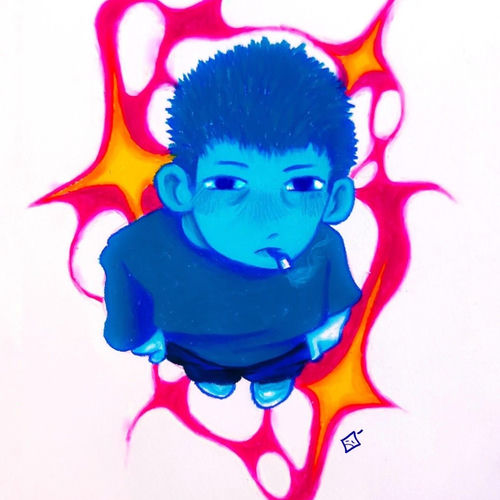 Spaced Out | Bad Rat artwork