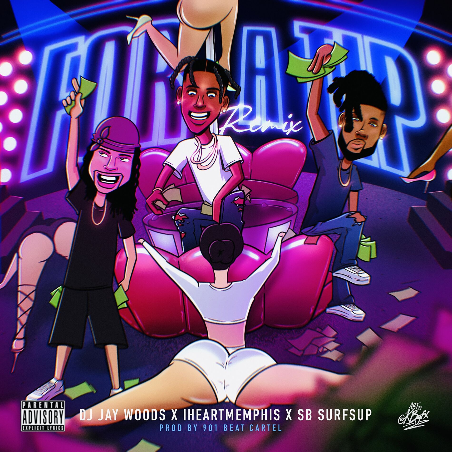 Album cover of For A Tip (Remix)