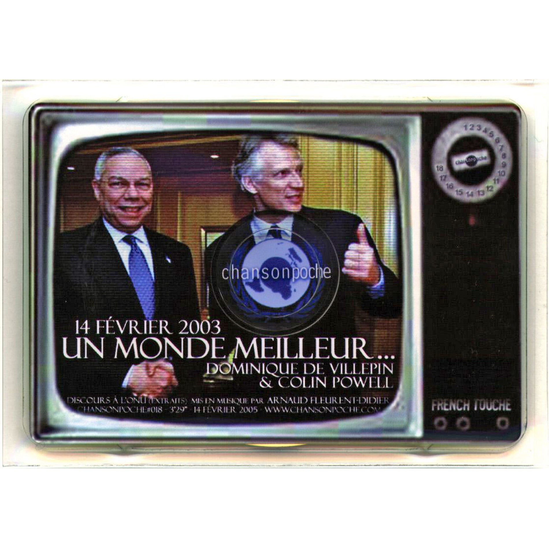 Album cover of Un monde meilleur... (14 février 2003, discours à l'ONU) [Extraits] - Single