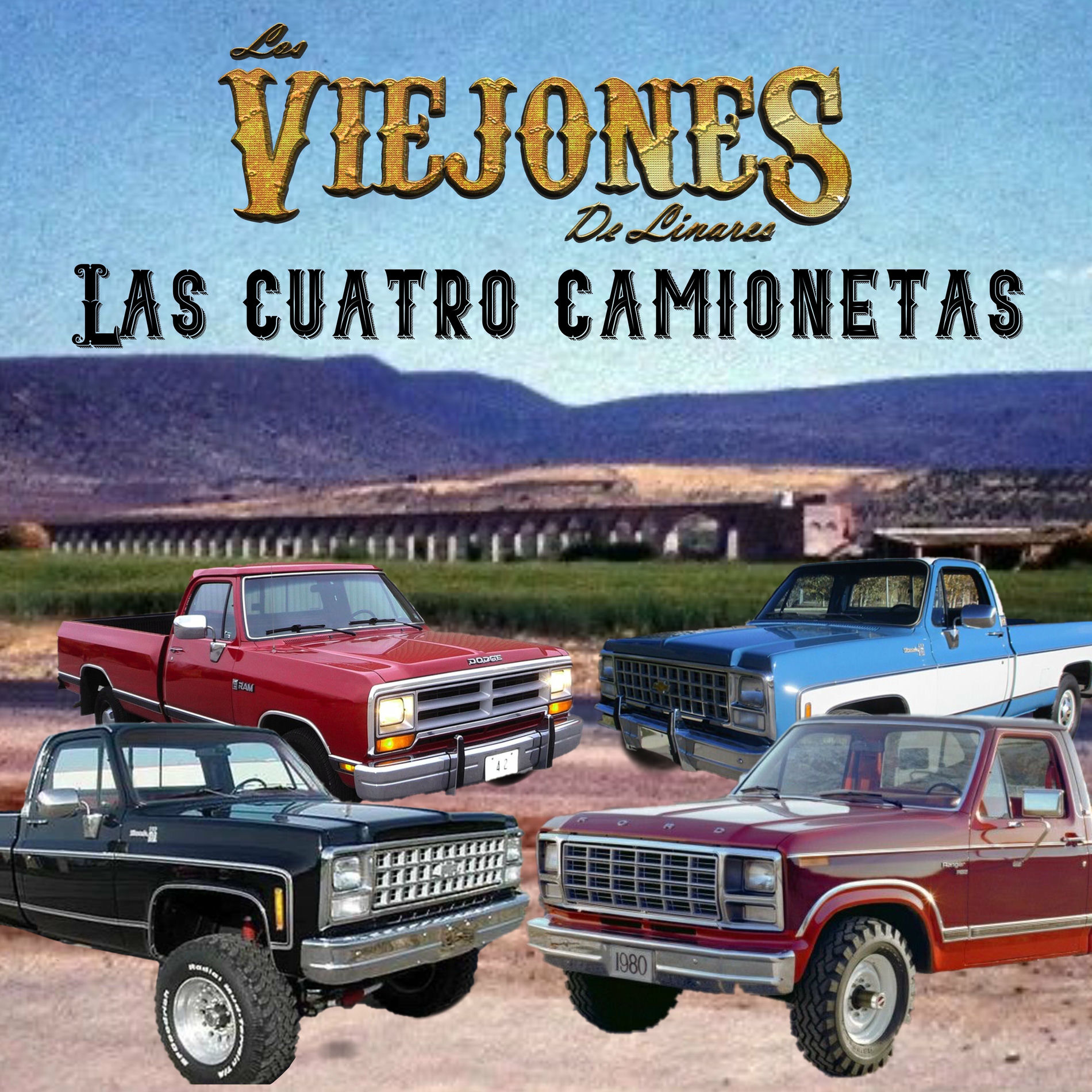 Album cover of Las Cuatro Camionetas