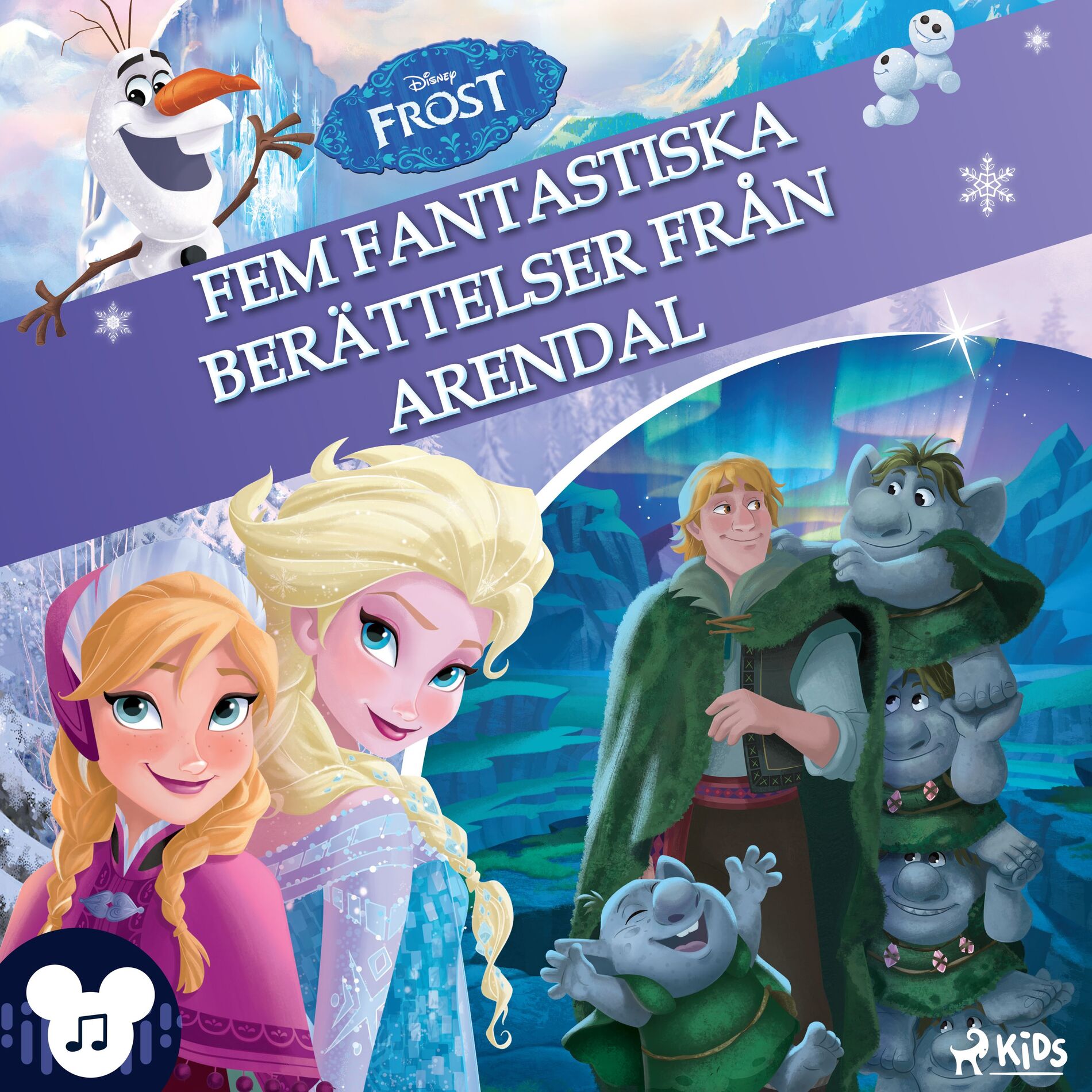 Album cover of Frost – Fem fantastiska berättelser från Arendal – Med ljud och musik!