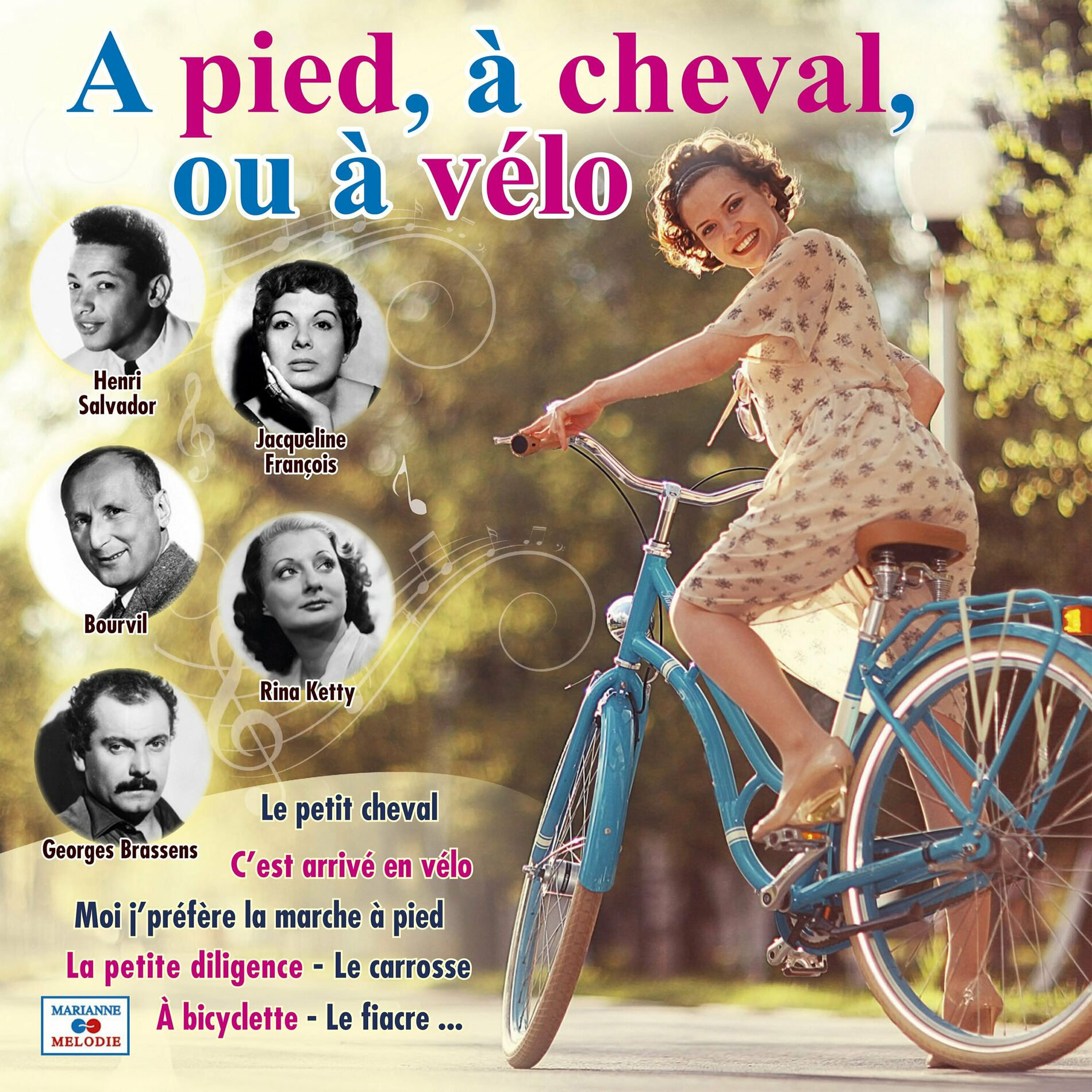 Album cover of A pied, à cheval ou en vélo