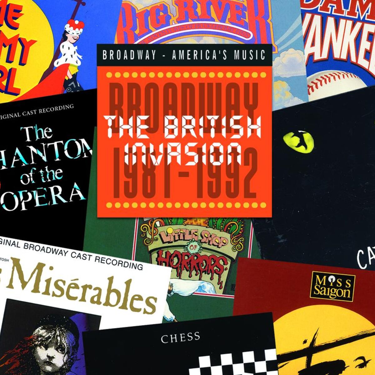 Album cover of British Invasion: Broadway 1981-1992