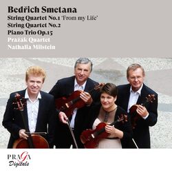 Cover of Bedřich Smetana: String Quartets, Piano Trio