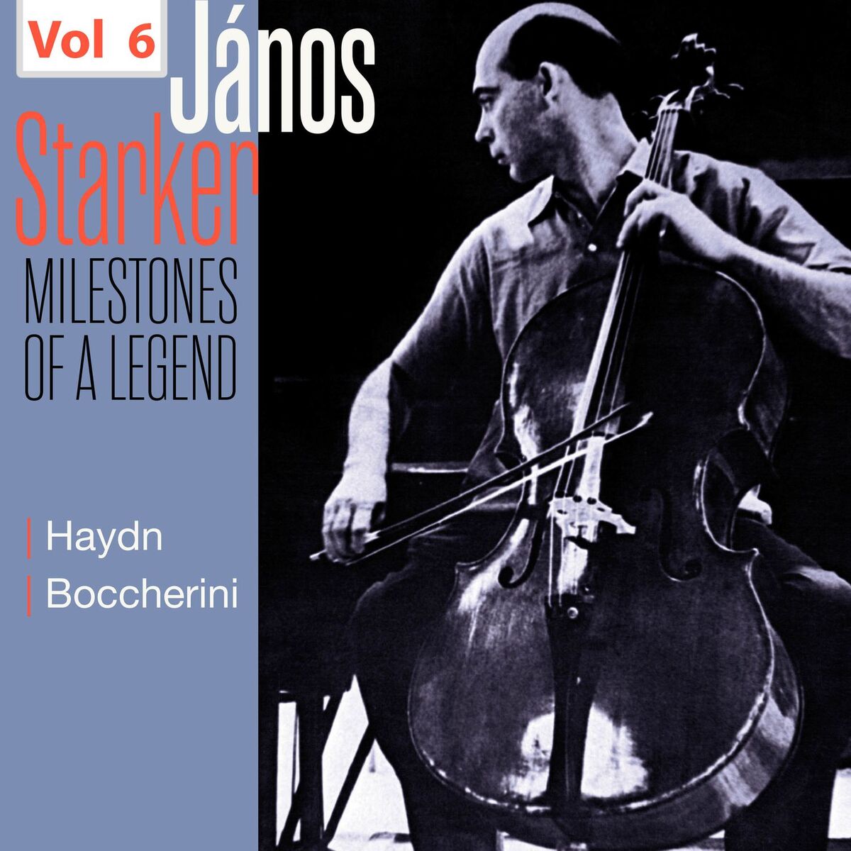 Album cover of Milestones of a Legend - Janos Starker, Vol. 6