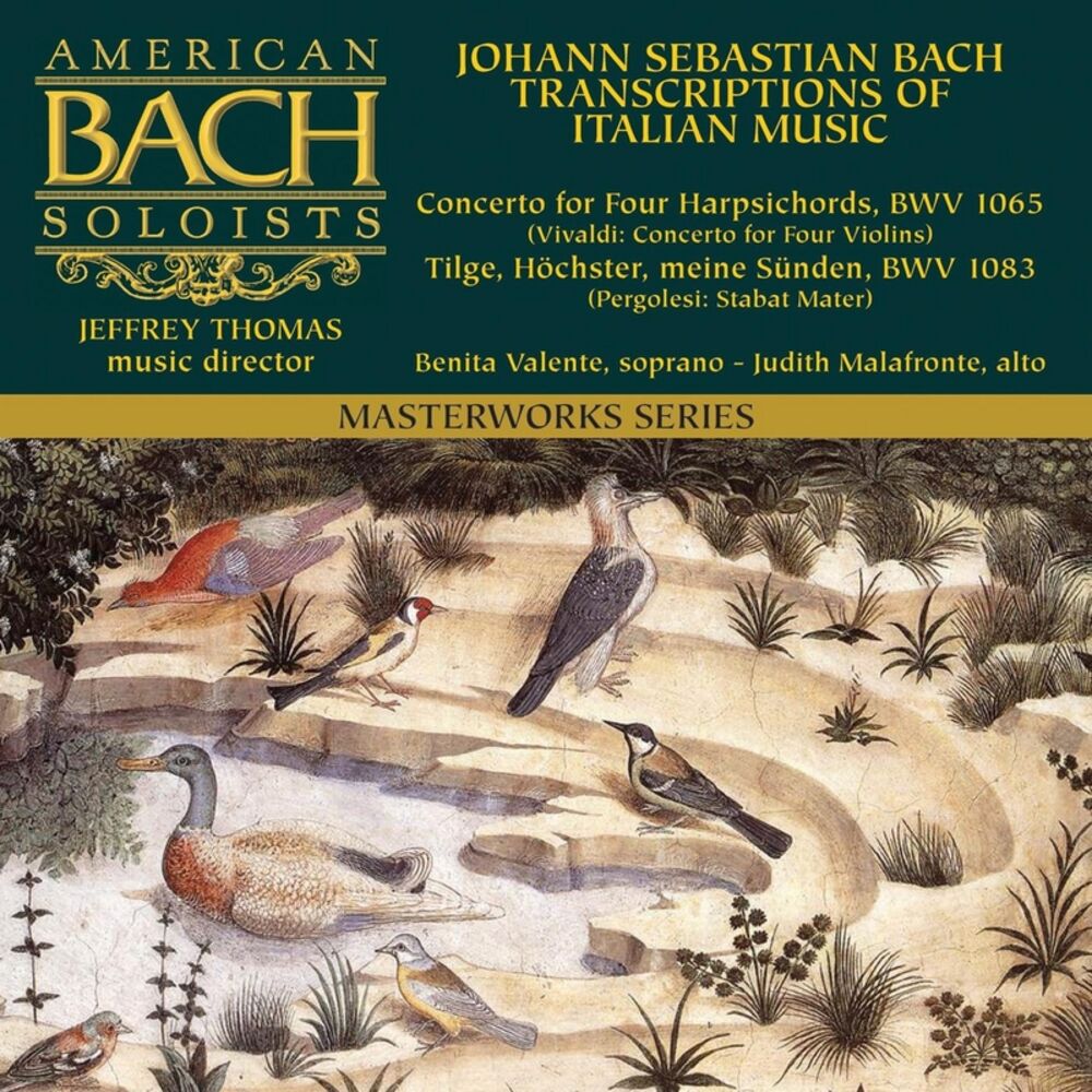 Picture of Bach Italian Transcriptions: Concerto for Four Harpsichords (Vivaldi)- Tilge, Höchster, meine Sünden (Pergolesi)