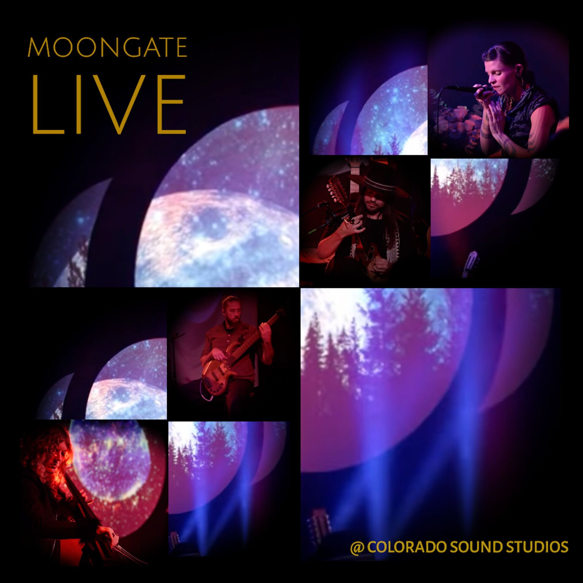 Album cover of Moongate Live @ Colorado Sound Studios
