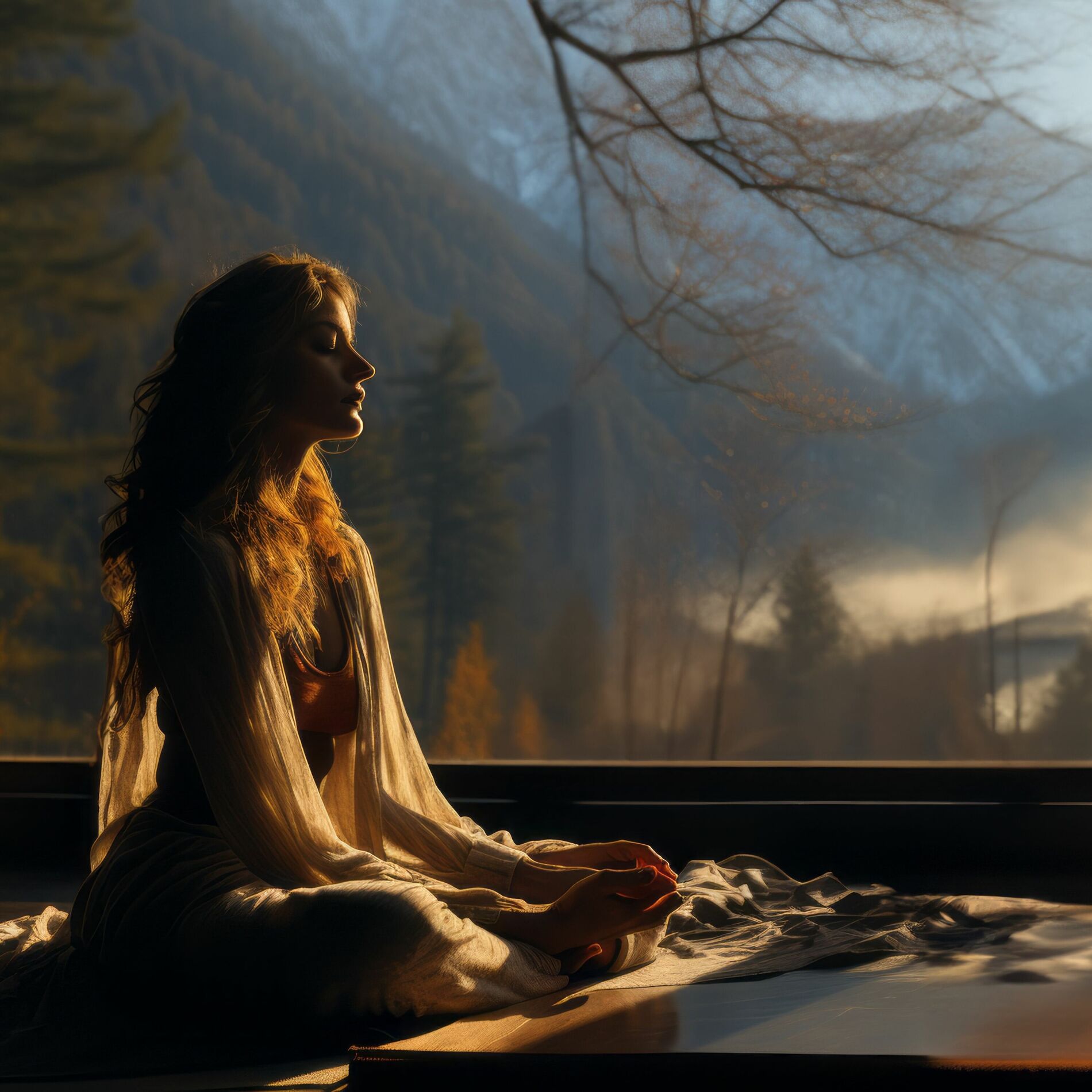 Album cover of Awakening the Spirit: Tranquil Music for Meditation, Inner Peace and Spiritual Clarity