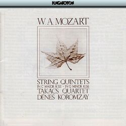 Cover of Mozart: String Quintets Nos. 3 and 4