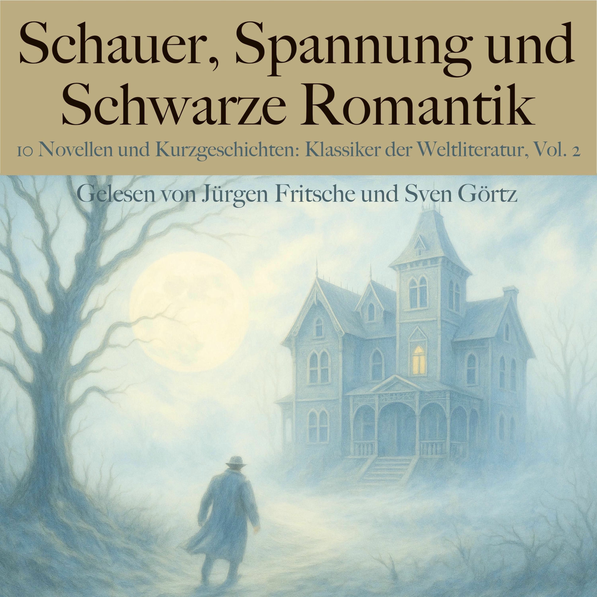 Album cover of Schauer, Spannung und Schwarze Romantik, Vol. 2: 10 Novellen und Kurzgeschichten (Klassiker der Weltliteratur)