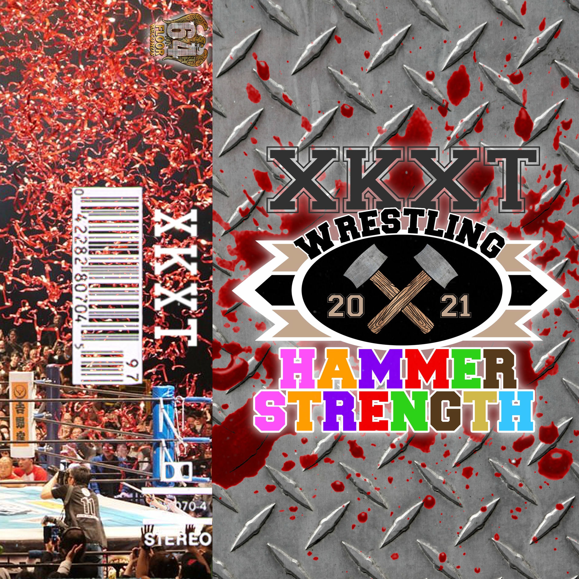 Album cover of XKXT WRESTLING VOL. 1: HAMMER STRENGTH
