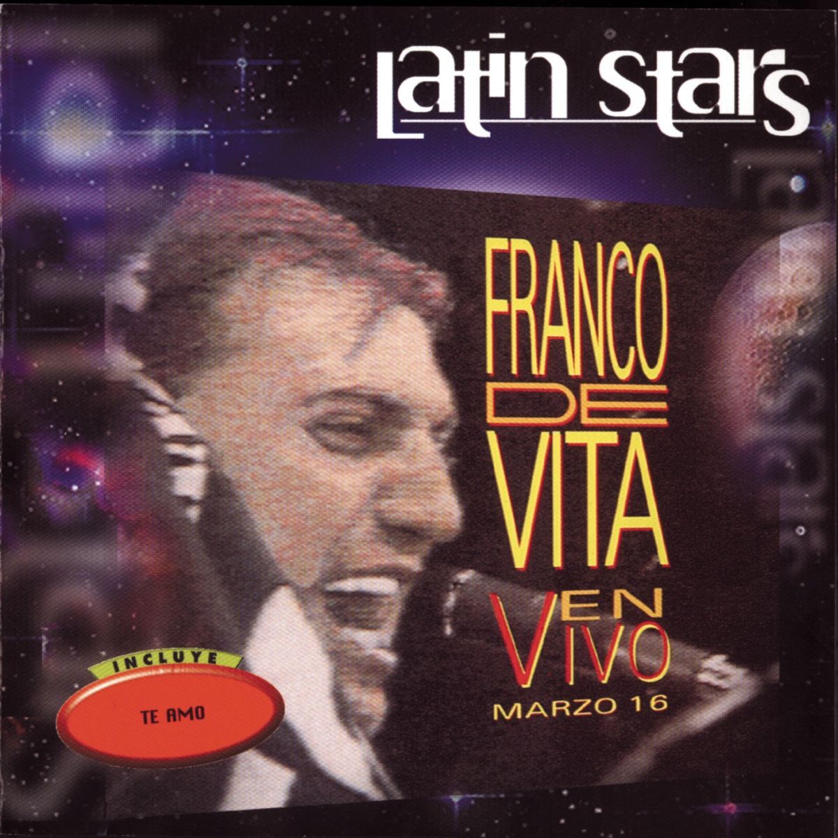 Album cover of Latin Stars - Franco De Vita En Vivo Marzo 16