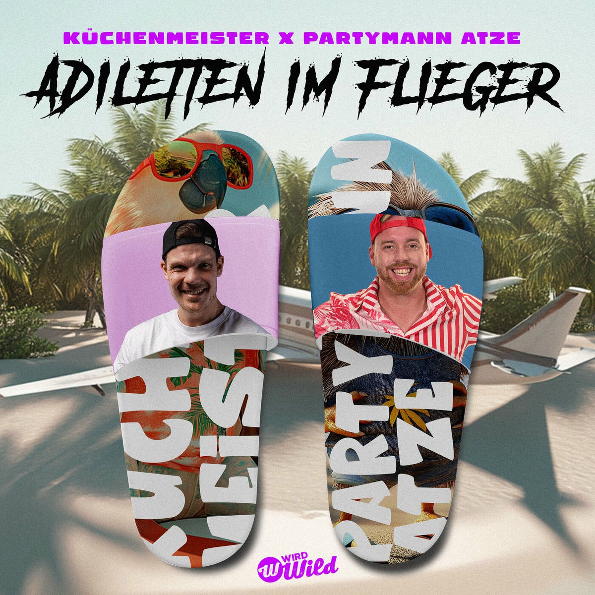 Album cover of Adiletten im Flieger