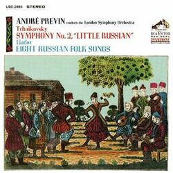 Cover of Tchaikovsky: Symphony No. 2 in C Minor, Op. 17 & Liadov: Eight Russian Folk Songs, Op. 58