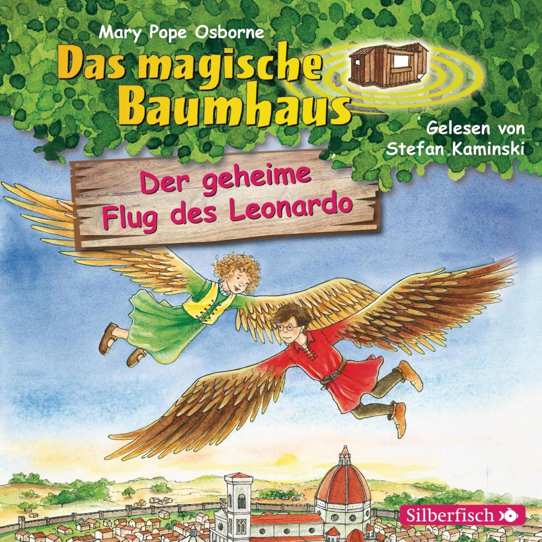 Album cover of Der geheime Flug des Leonardo (Das magische Baumhaus 36)