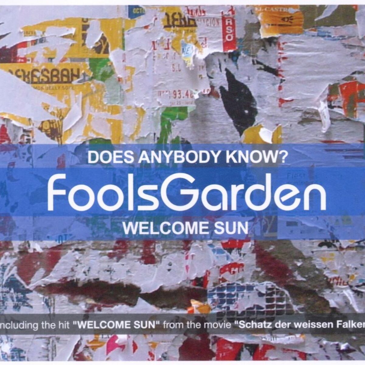 Album cover of Does anybody know?/Welcome sun