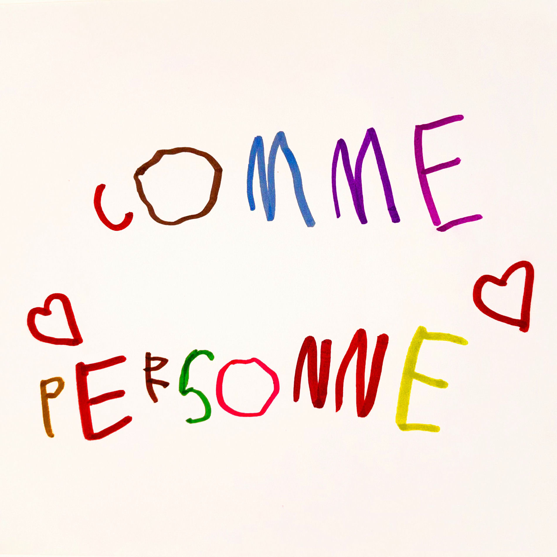 Album cover of Comme personne
