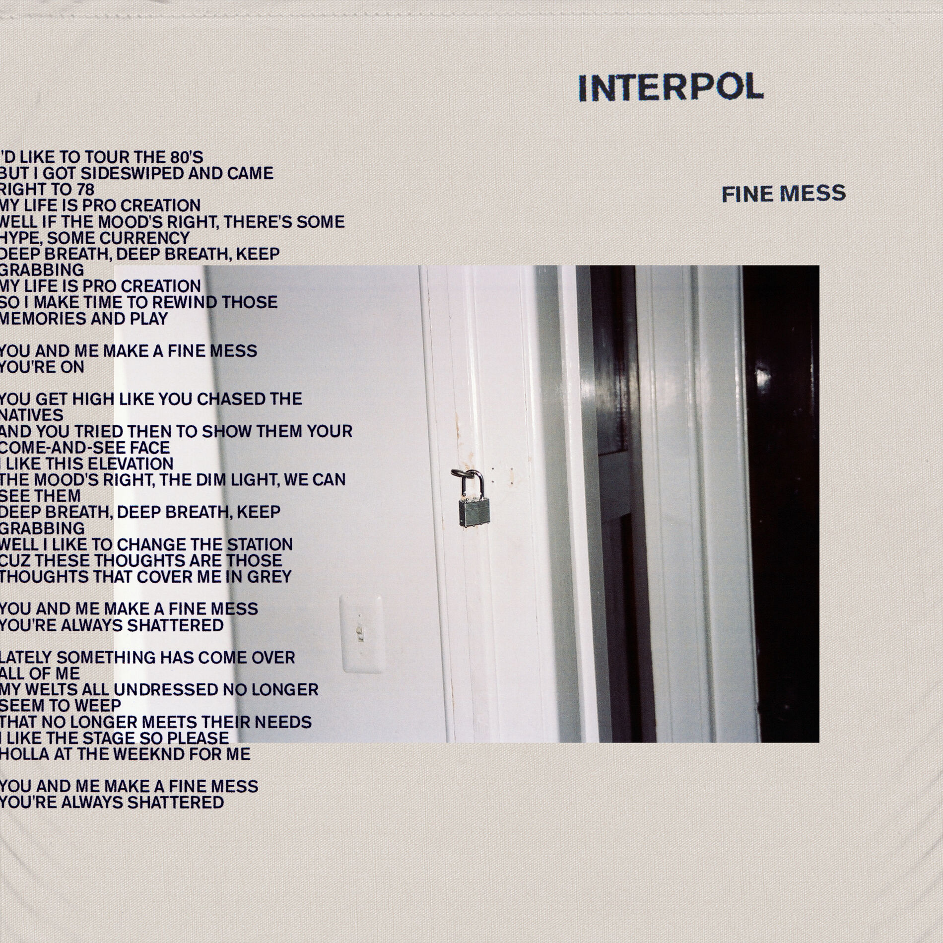 Album cover of Fine Mess