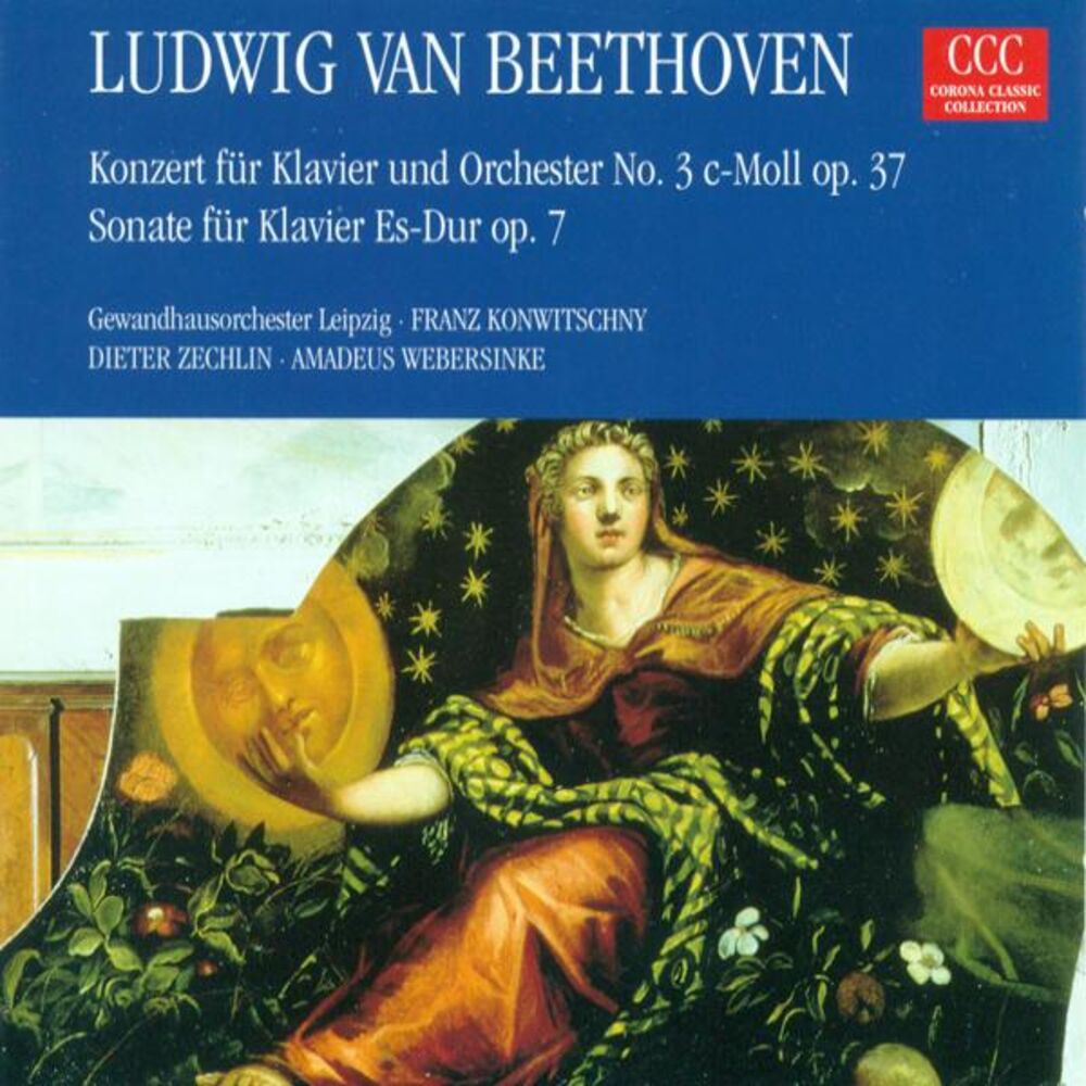 Picture of Ludwig Van Beethoven: Piano Concerto No. 3 / Piano Sonata No. 4 (Zechlin, Webersinke)