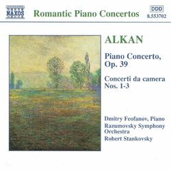 Cover of Alkan: Piano Concerto, Op. 39 / Concerto Da Camera, Nos. 1-3