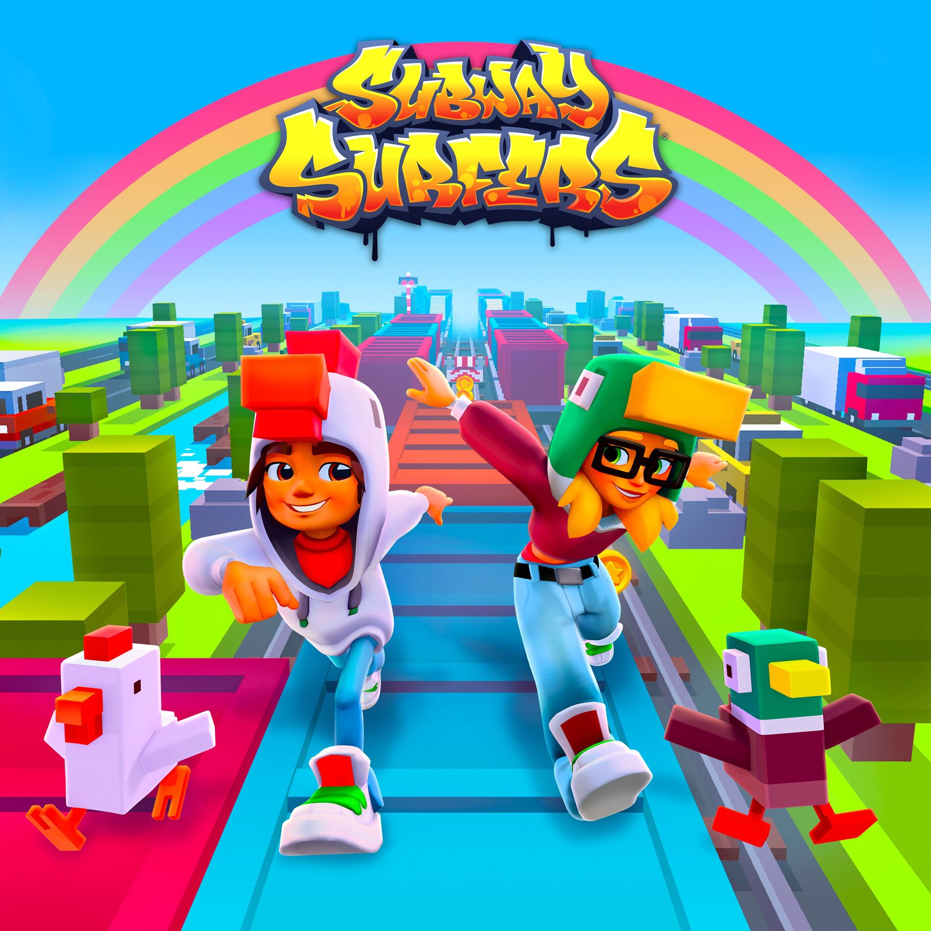 Album cover of SUBWAY SURFERS X CROSSY ROAD (From 
