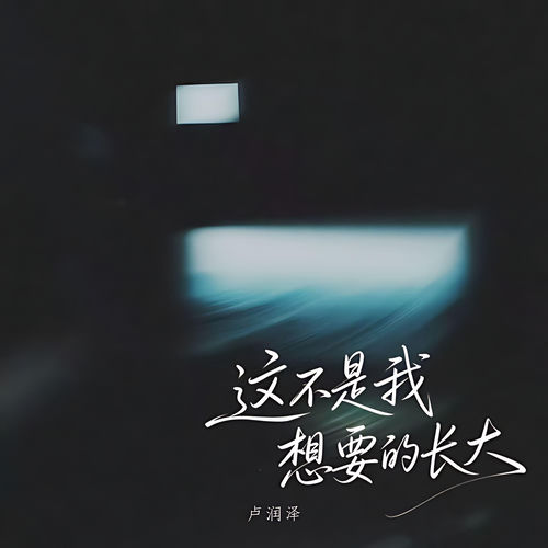 这不是我想要的长大