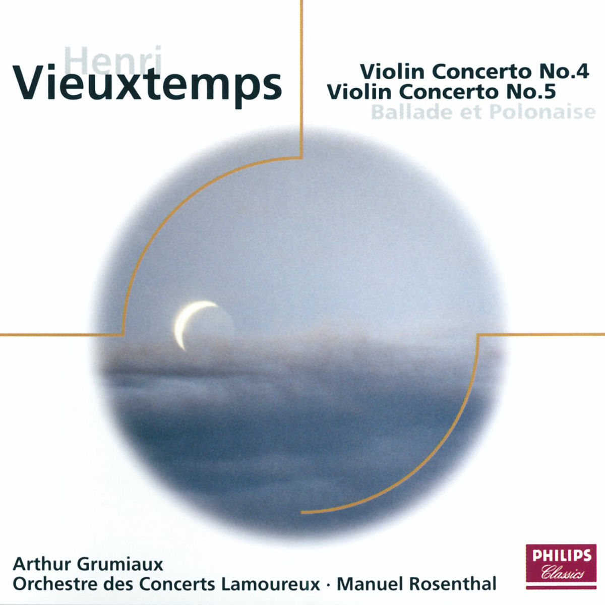 Album cover of Vieuxtemps: Violin Concertos Nos.4 & 5 etc