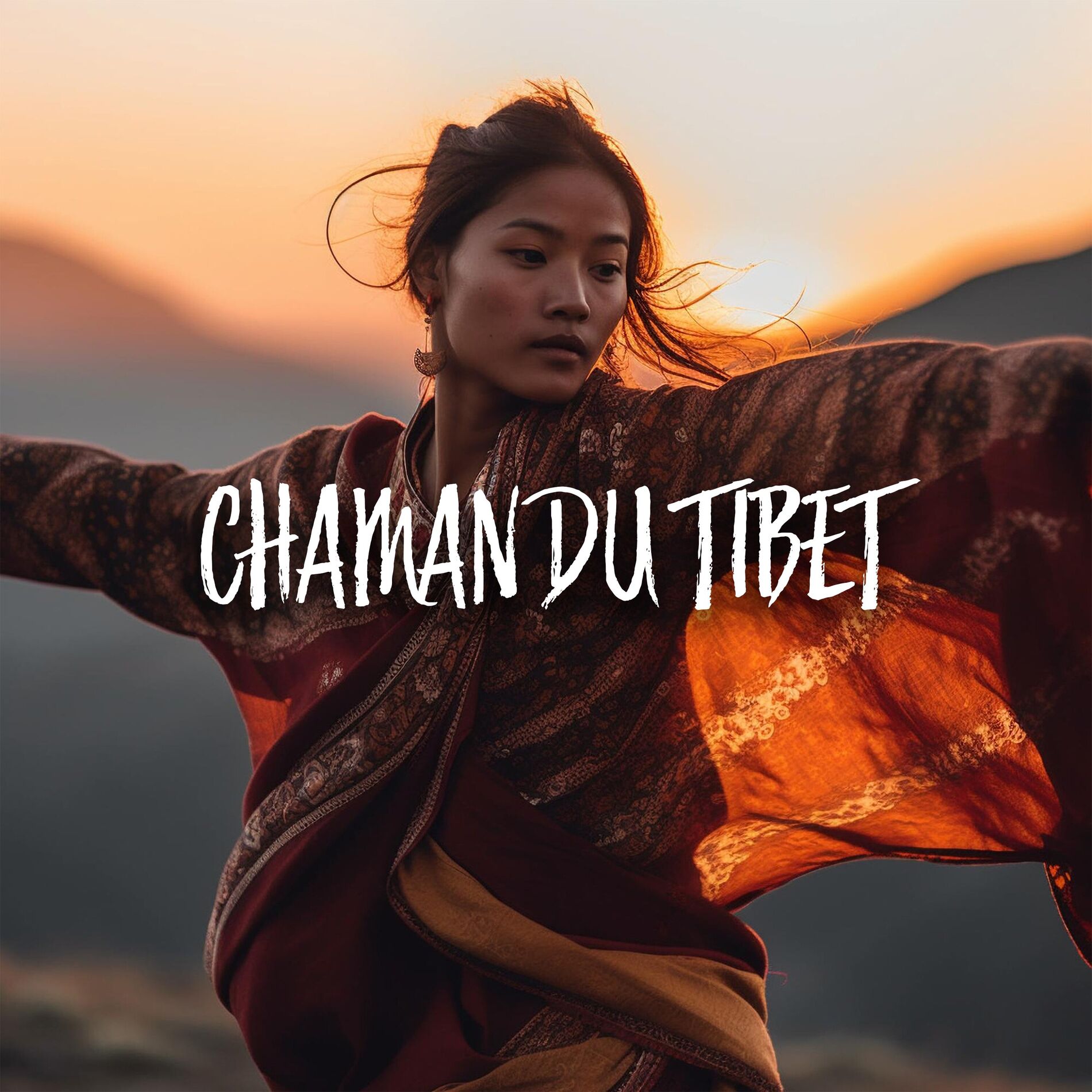 Album cover of Chaman du Tibet: Bols tibétains avec sons d'eau, Flux chamanique