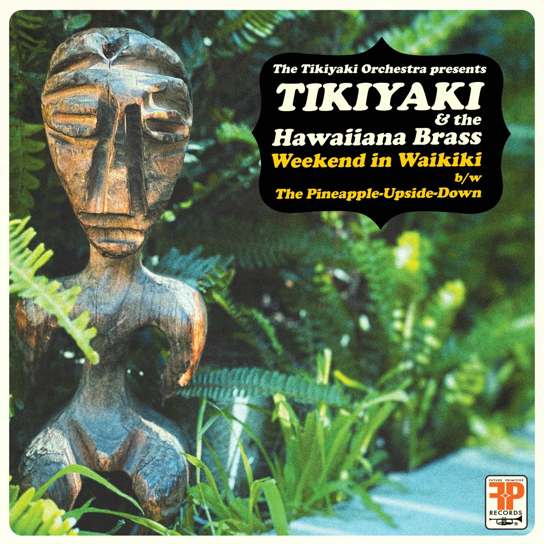 Album cover of Tikiyaki & The Hawaiiana Brass : Weekend in Waikiki