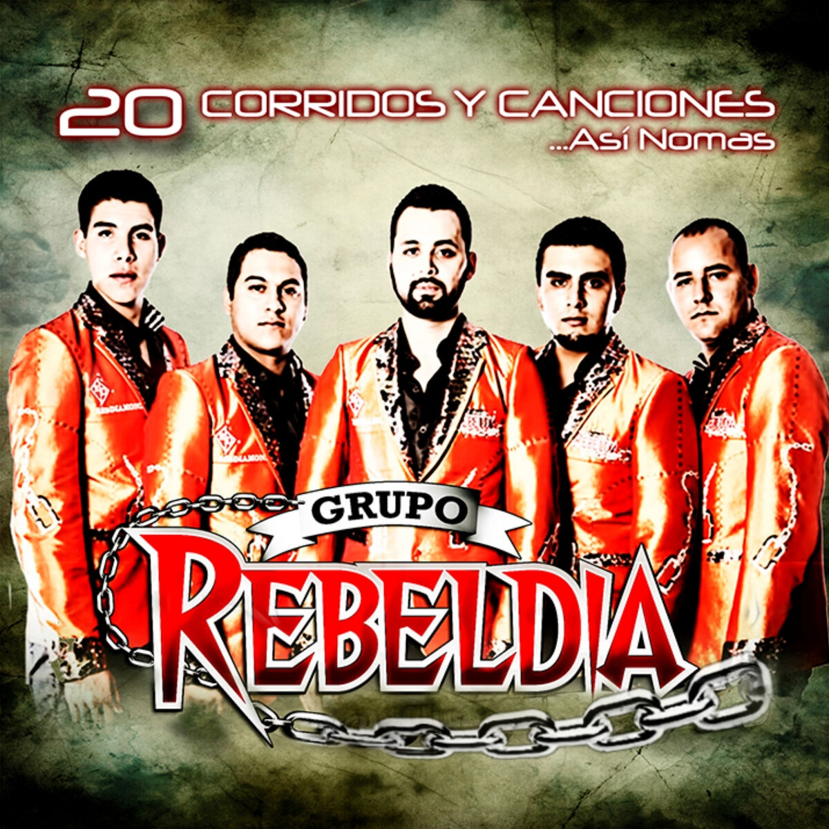 Album cover of 20 Corridos y Canciones Asi Nomas