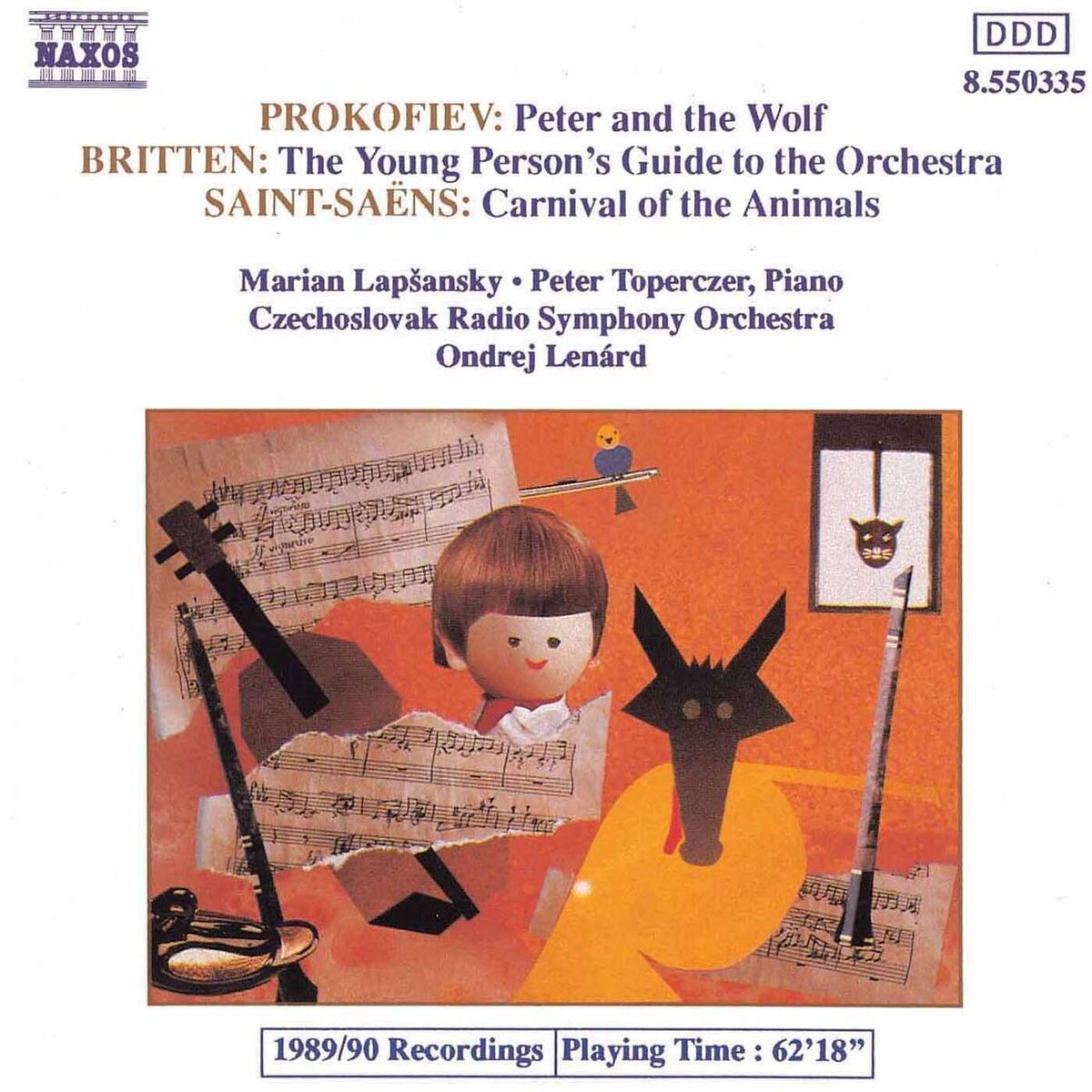 Album cover of Carnival of the Animals, R. 125: XIII. The Swan