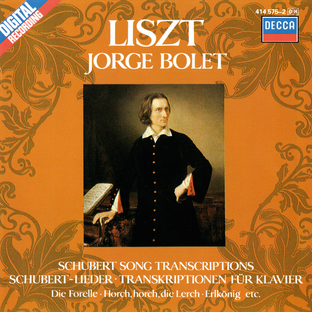 Album cover of Liszt: Piano Works Vol. 2 - Schubert Song Transcriptions
