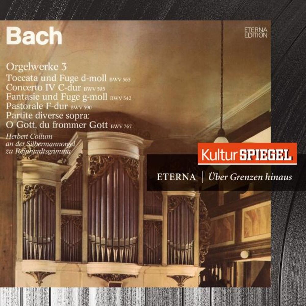 Picture of Bach: Organ Works (KulturSpiegel - Eterna - Über Grenzen hinaus)
