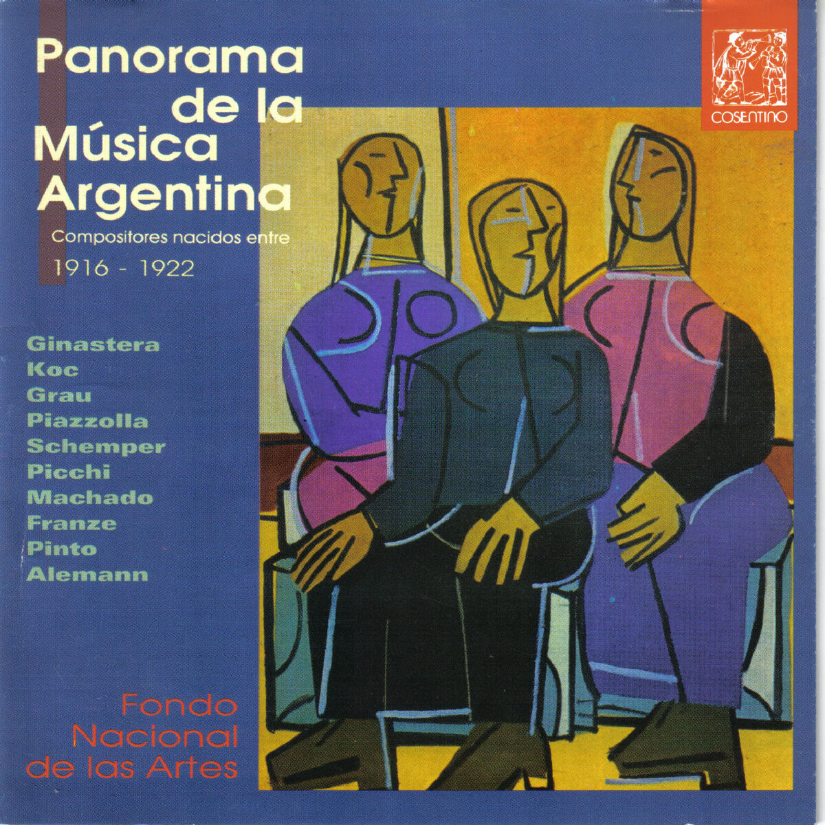 Album cover of Panorama de la Música Argentina, Compositores Nacidos Entre 1916 - 1922