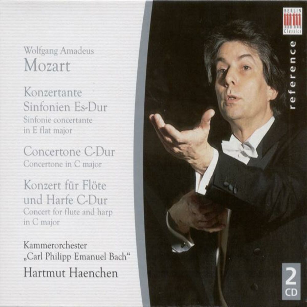 Picture of Wolfgang Amadeus Mozart: Sinfonia concertantes, K. 297b and 364 / Concerto for Flute and Harp / Concertone, K. 190