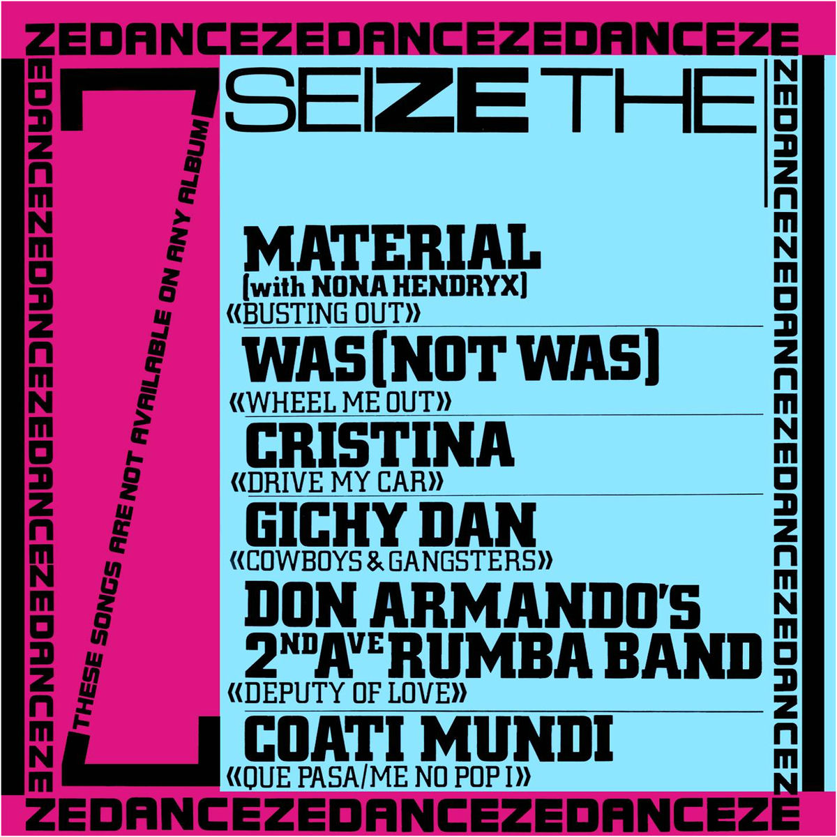 Album cover of Seize the Beat