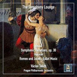 Cover of Dvořák: Symphonic Variations, Op. 78, B. 70 - Prokofiev: Romeo and Juliet, Op. 64