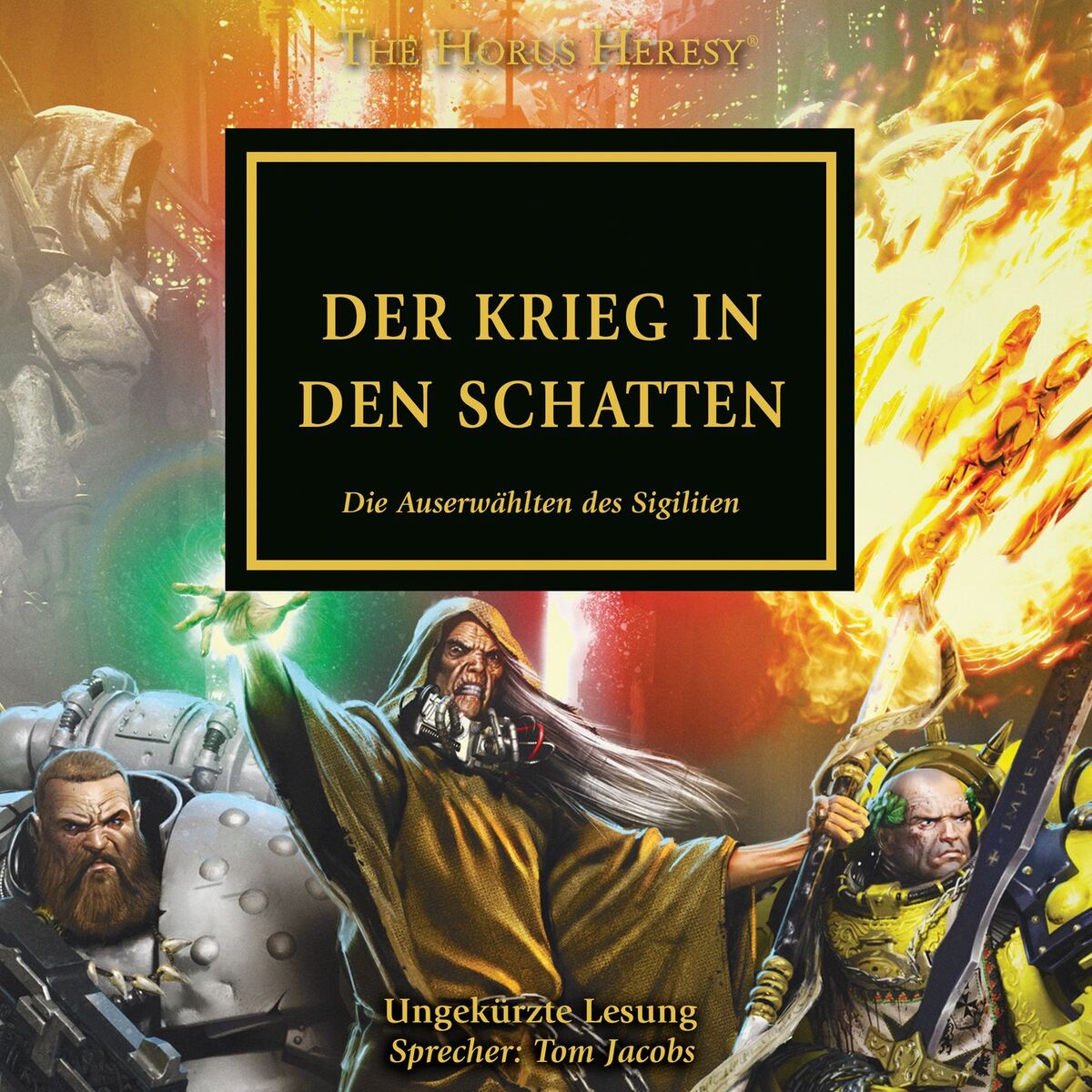 Album cover of Der Krieg in den Schatten - The Horus Heresy 37 (Ungekürzt)