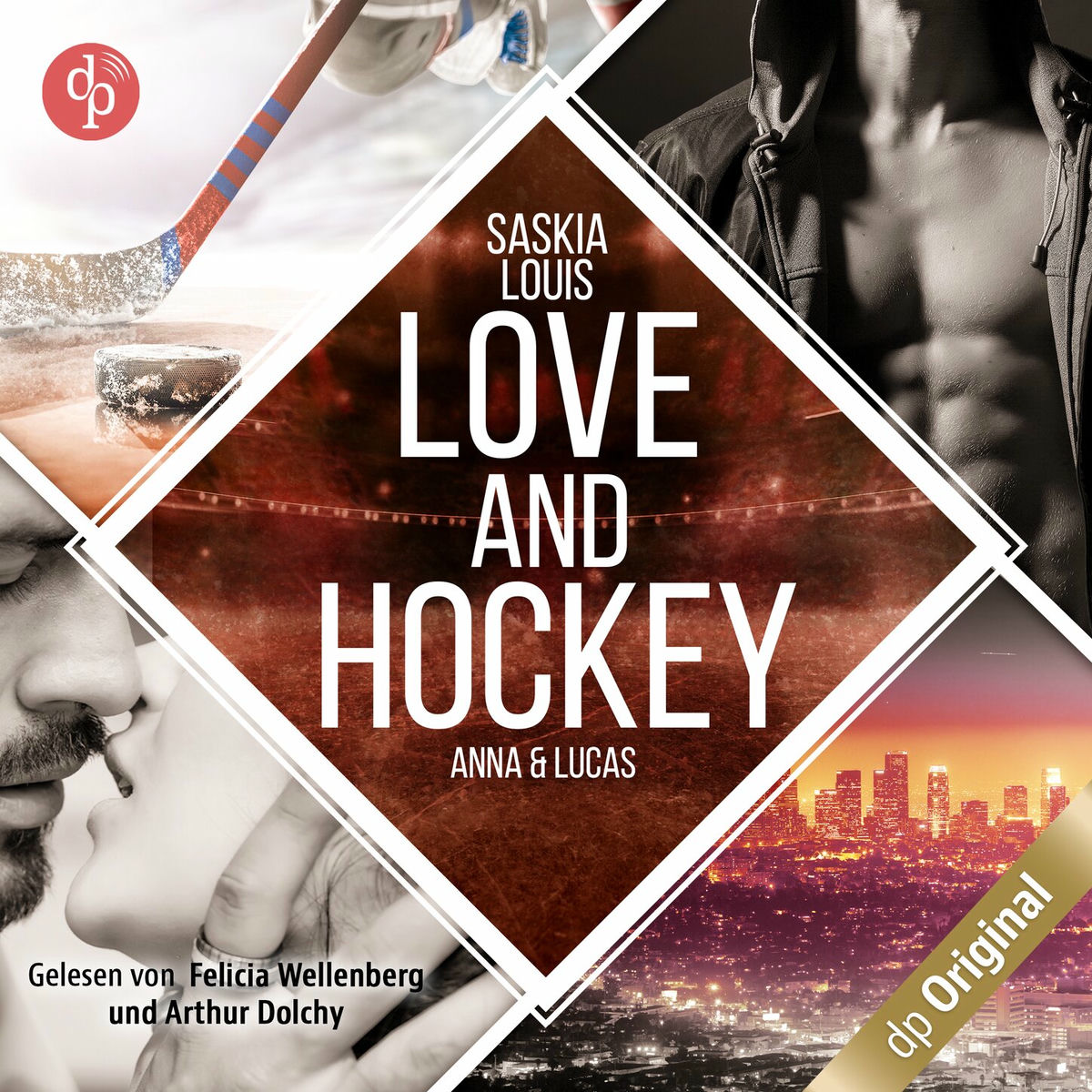 Album cover of Teil 1 - Love and Hockey - Lucas & Anna - L.A. Hawks Eishockey, Band 4